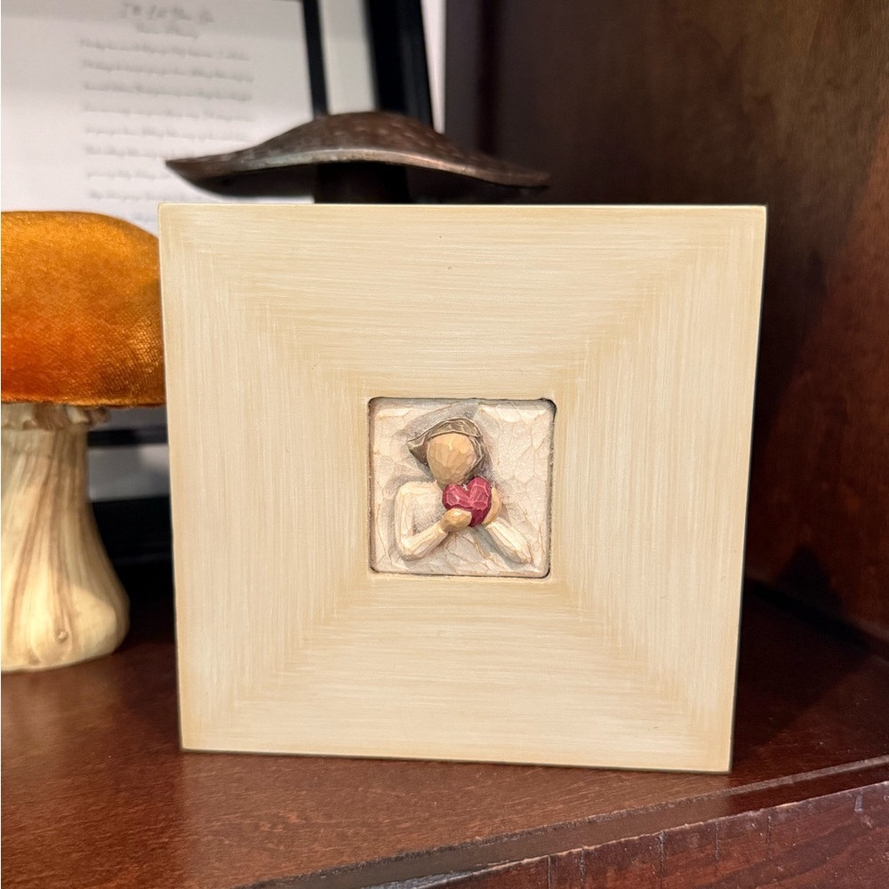 Demdaco Cream Box with Heart Detail